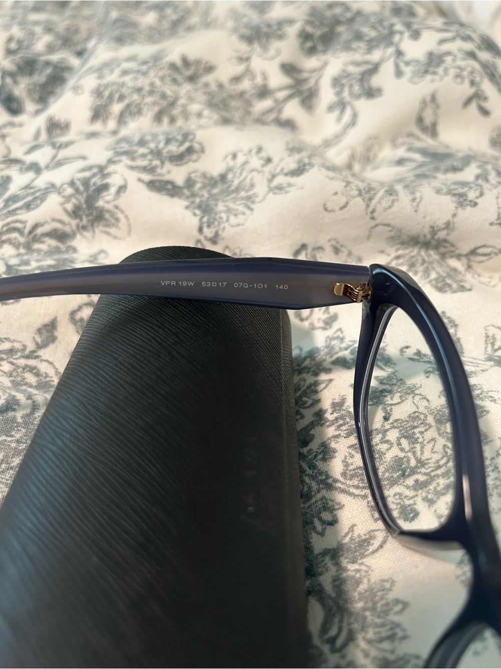 Prada Navy Blue Cat-Eye Women's Glasses - Picture 6 of 8